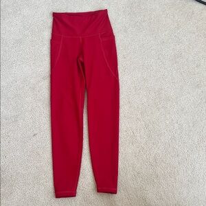 Old Navy Active Bright Red Elevate Leggings